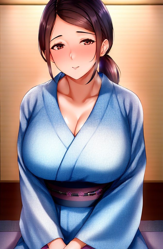 サンプル画像2:着物美女【妄想イラスト美女図鑑vol.25】(AIイラスト美女研究所) [d_319034]