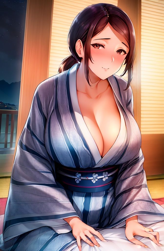 サンプル画像5:着物美女【妄想イラスト美女図鑑vol.25】(AIイラスト美女研究所) [d_319034]