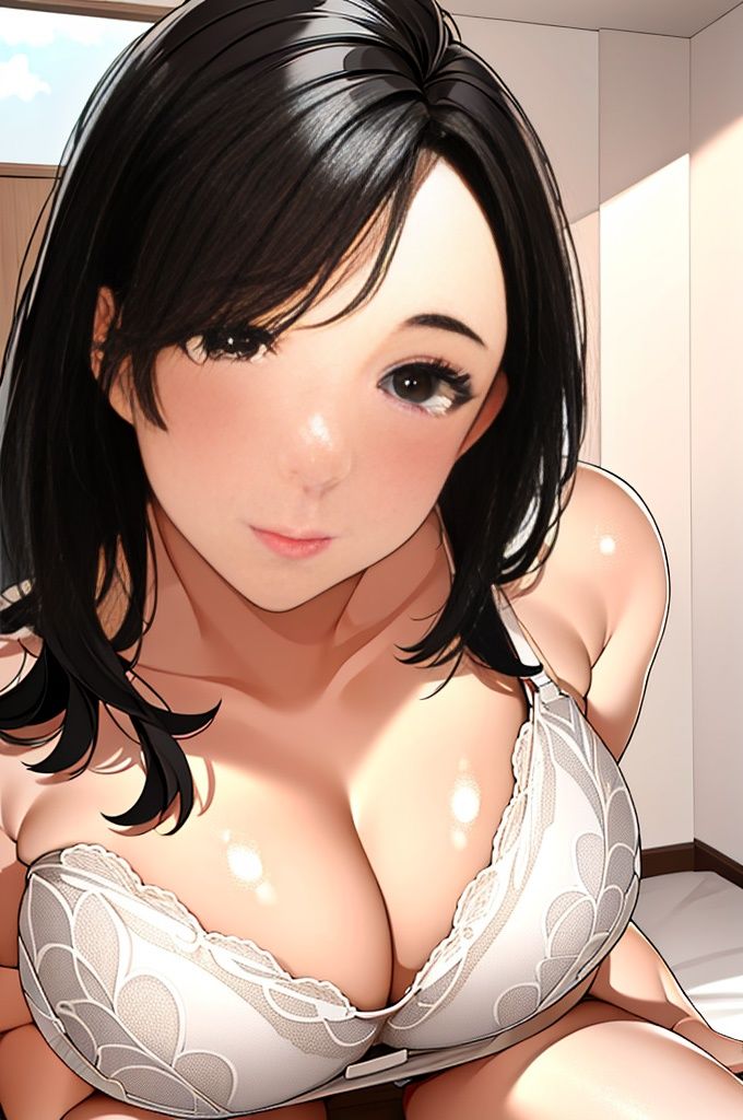 サンプル画像2:下着美女【妄想イラスト美女図鑑vol.26】(AIイラスト美女研究所) [d_319036]