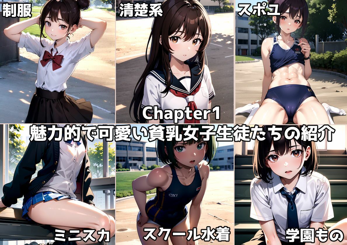 サンプル画像5:エロすぎる無責任な貧乳女子にカラダで責任取らせてみた話(あずかわ) [d_319043]