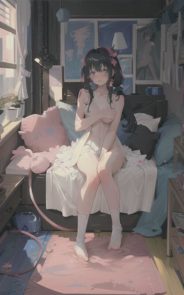 サンプル画像6:初体験処女 記憶の中の君 二人きりの部屋、でも見つめられなかったあの頃(おぱんちゅくらぶ) [d_319045]