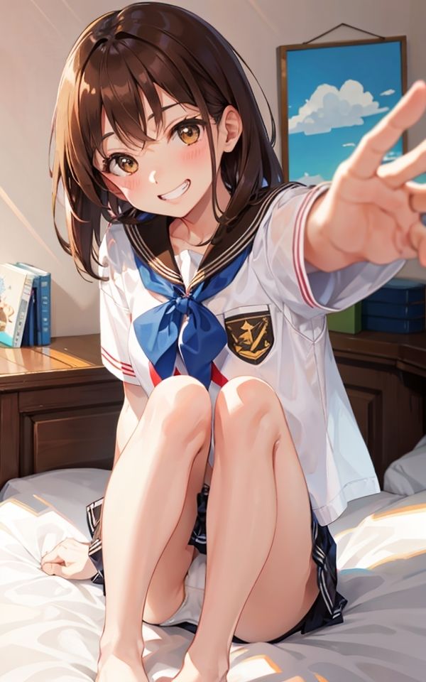 サンプル画像1:まだ着替え終わってないの、もうちょっと待って Vol.2(ミルクキング2) [d_319068]