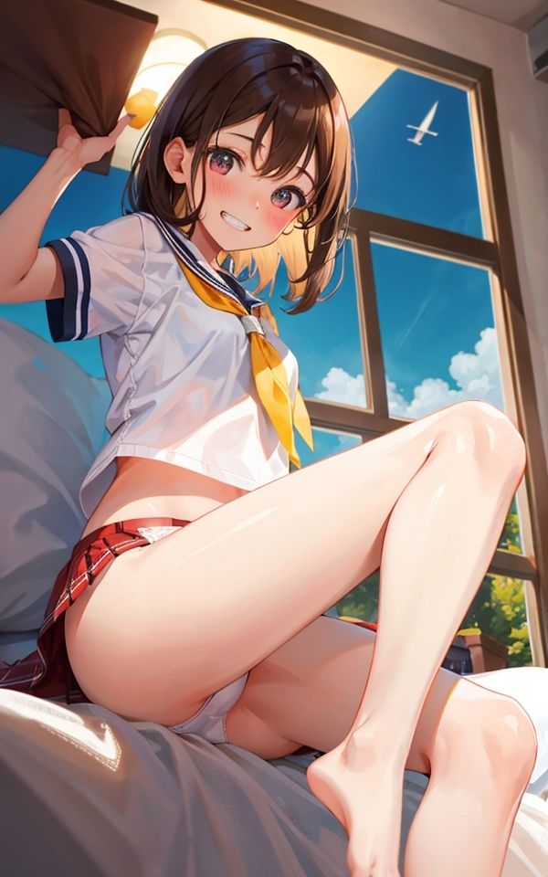 サンプル画像3:まだ着替え終わってないの、もうちょっと待って Vol.2(ミルクキング2) [d_319068]