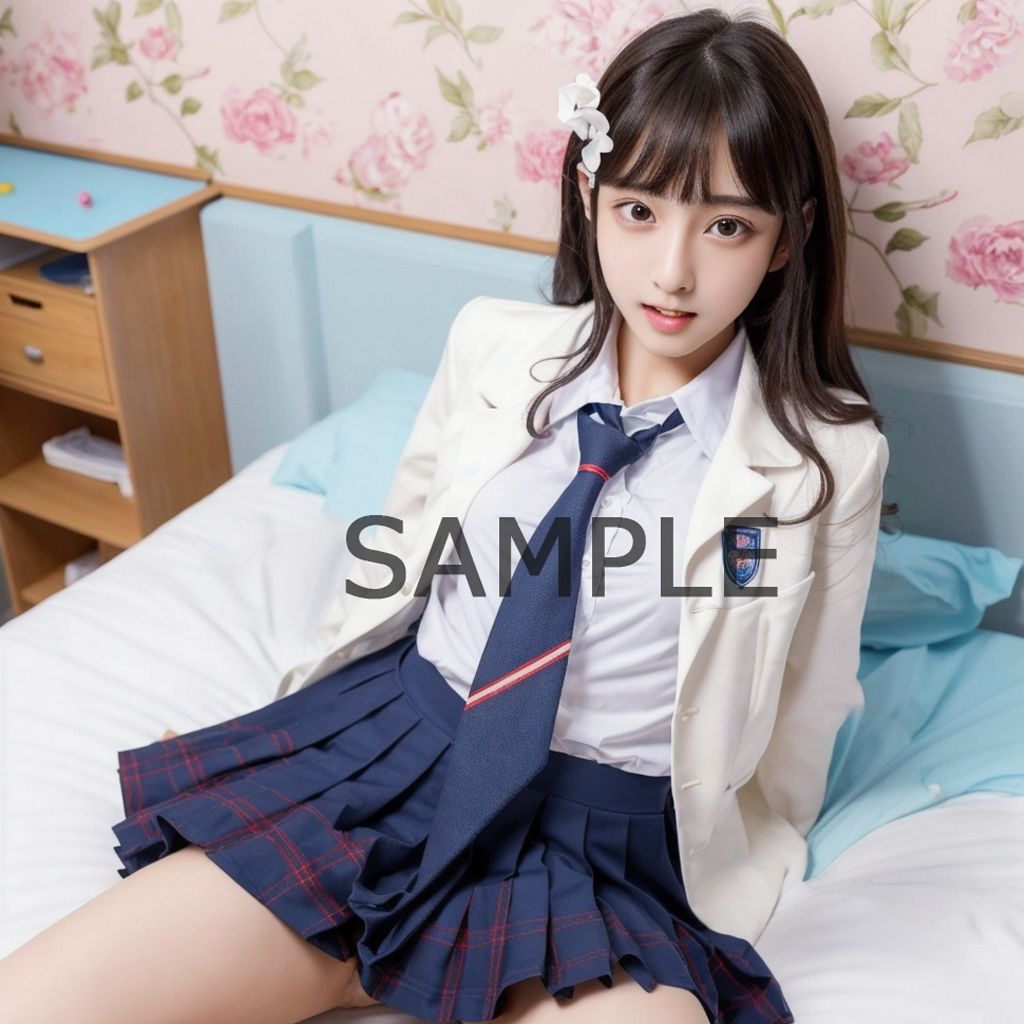 サンプル画像2:制服美少女J〇姦察(うーちゃん堂) [d_319079]