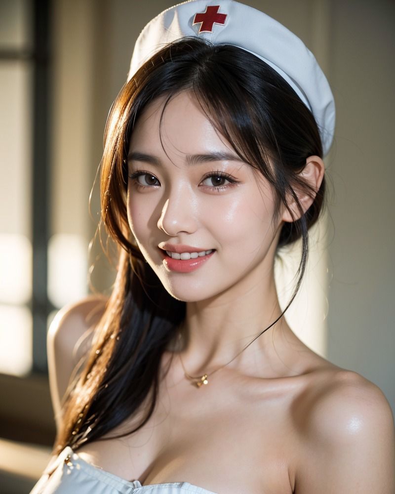 サンプル画像2:＜ナースのお仕事＞ もうすぐ退院・・勇気を出して想いとお願いを ぶつけてみた結果 ！！ ＃2(美女の人差し指) [d_319159]