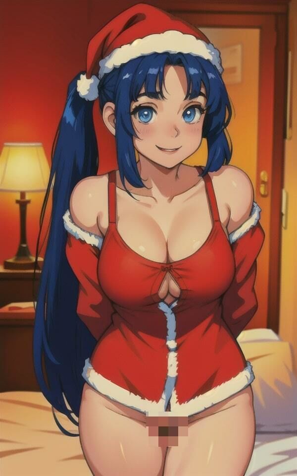 サンプル画像4:秘密の団地妻 浮気寝取られ クリスマスはあなたと過ごします。サンタコスでお出迎え(ばいきんぐ) [d_319207]