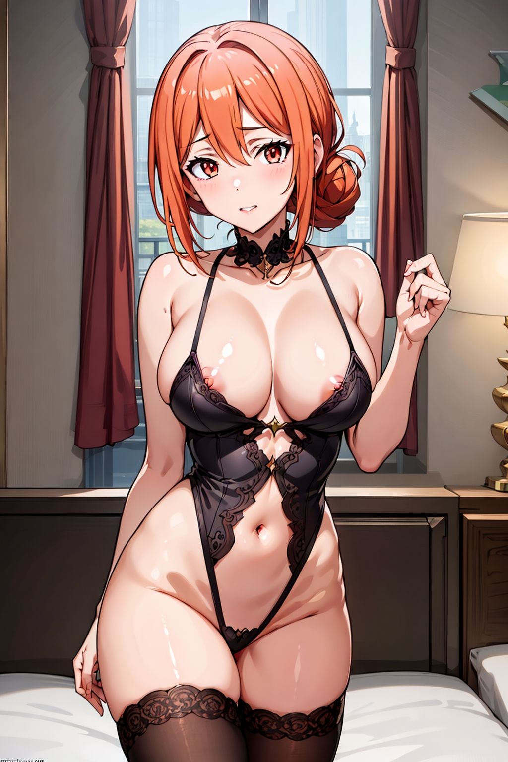 サンプル画像1:たまには私を激しく抱いて〜由比◯浜の母のご無沙汰エッチ〜(AI破壊神) [d_319243]