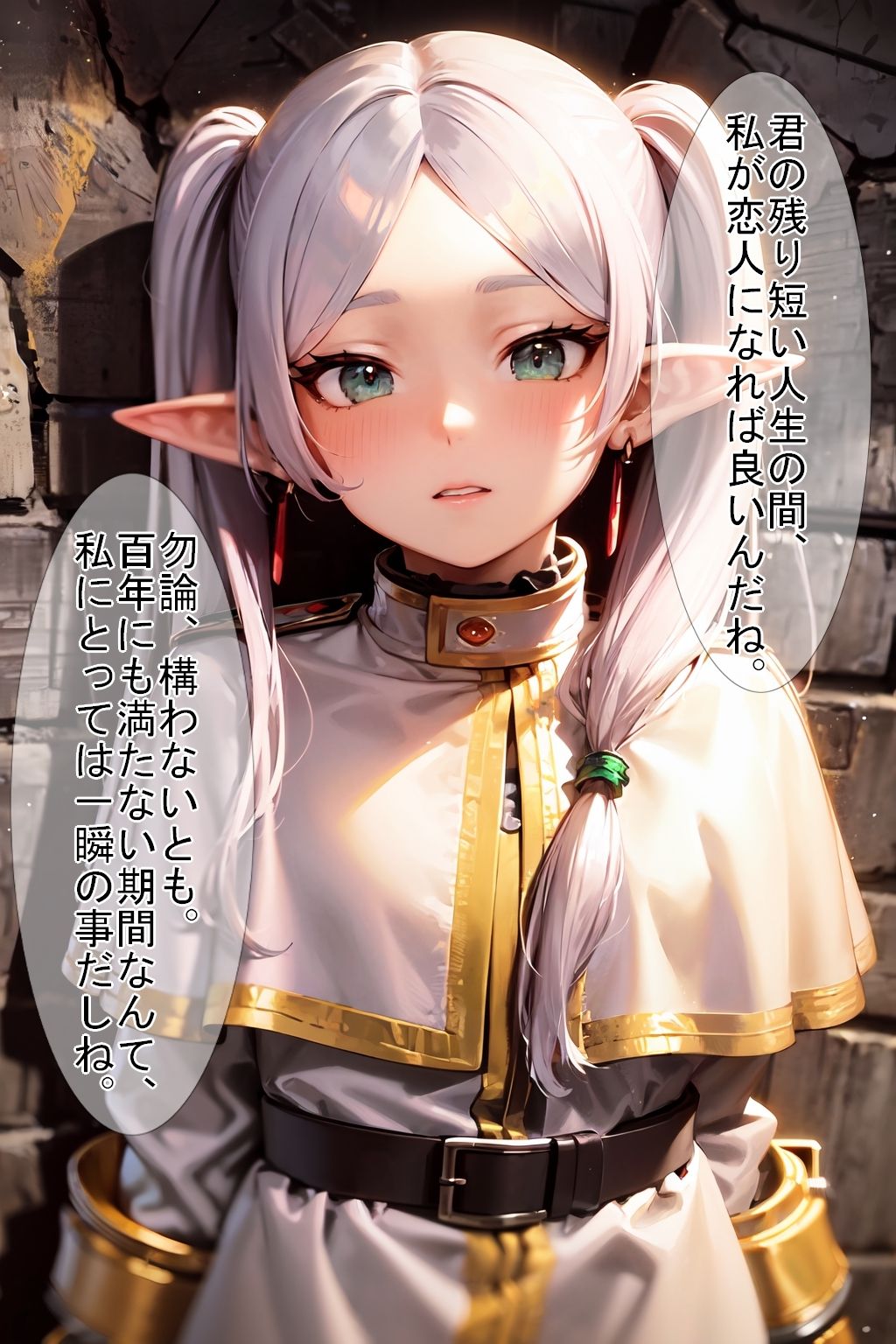 サンプル画像3:【もしもシリーズ vol.01】もし、貴方がフリ〇レンのパートナーだったら？(魔術師プロトン2D) [d_319310]