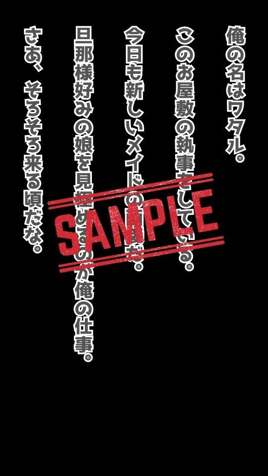 サンプル画像2:お屋敷のメイド面接 Vol.1(Bluely Eyes Studio) [d_319515]