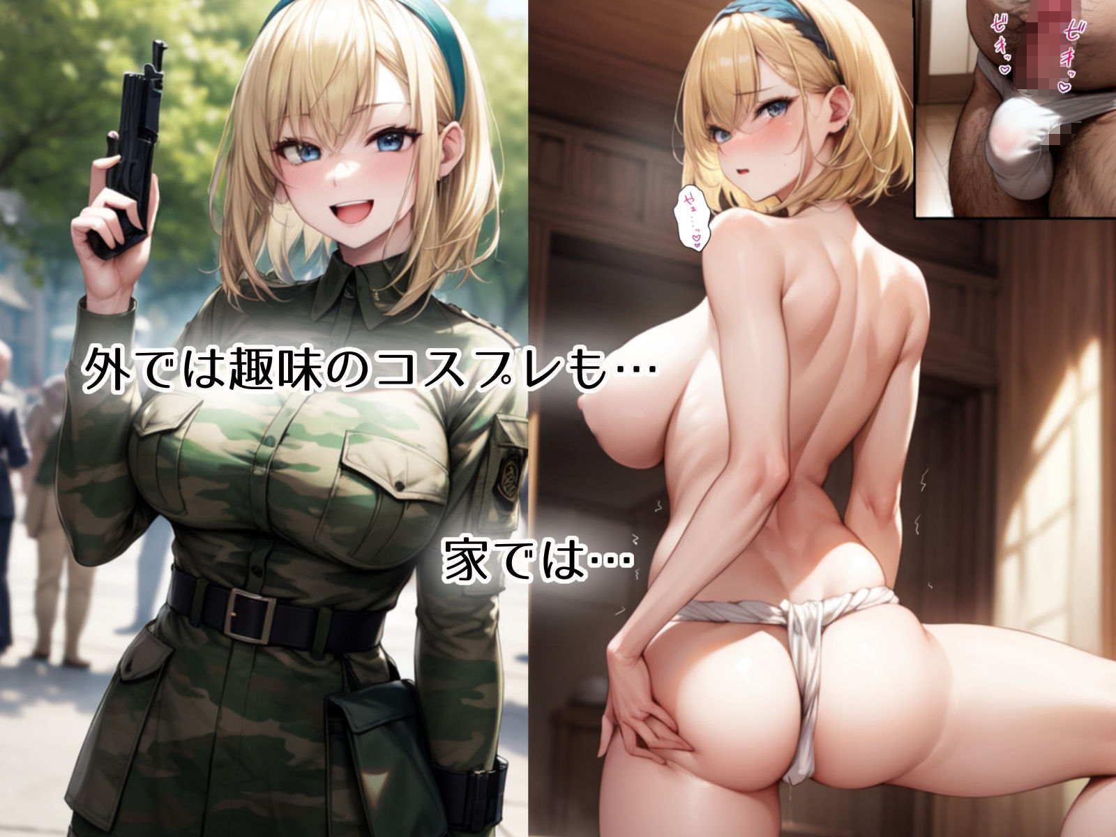 サンプル画像2:爆乳外国人妻寝取られ異文化交流(bbの部屋) [d_319572]