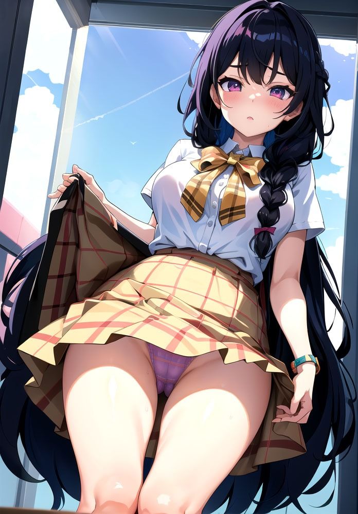 サンプル画像2:可愛すぎる女子スカートめくり(雷覇) [d_319584]