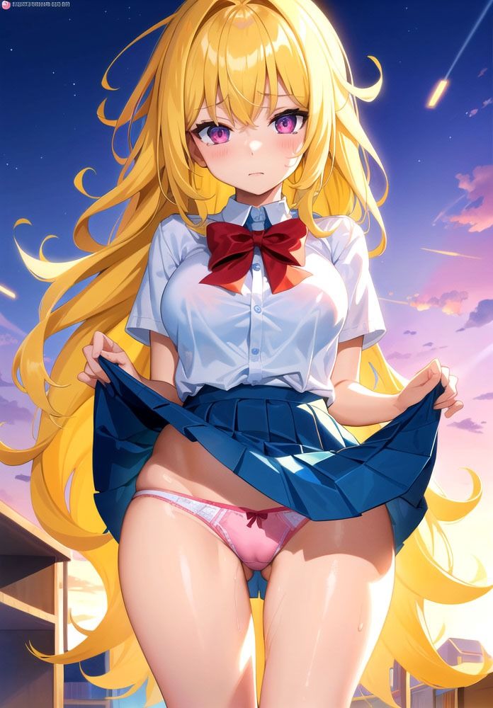 サンプル画像3:可愛すぎる女子スカートめくり(雷覇) [d_319584]