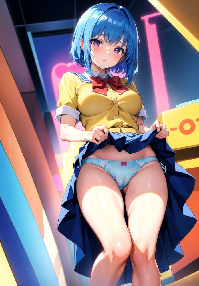 サンプル画像4:可愛すぎる女子スカートめくり(雷覇) [d_319584]