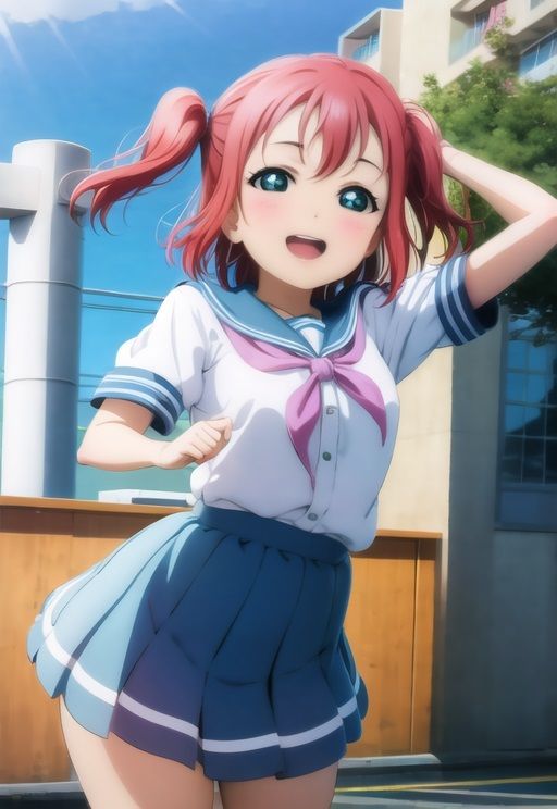 サンプル画像2:ラブライク！ ルビィの初Hえいえいおー！(ラプラス工房) [d_319716]