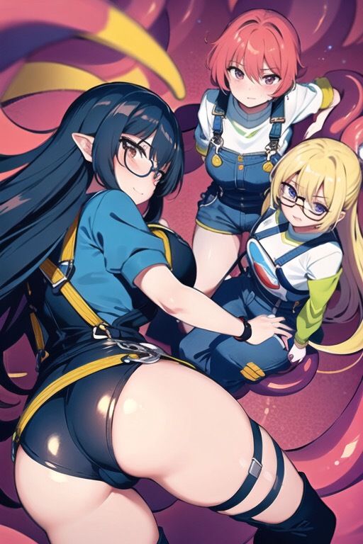 サンプル画像2:【微エロ】触手に襲われた美女コレクション（204枚・シチュ多数）(満点星) [d_319733]