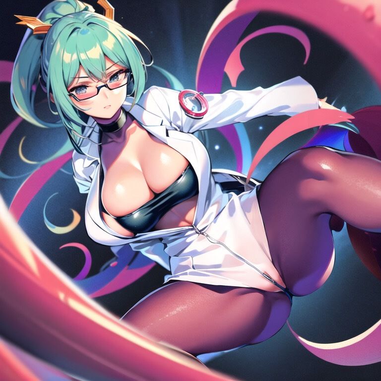 サンプル画像4:【微エロ】触手に襲われた美女コレクション（204枚・シチュ多数）(満点星) [d_319733]