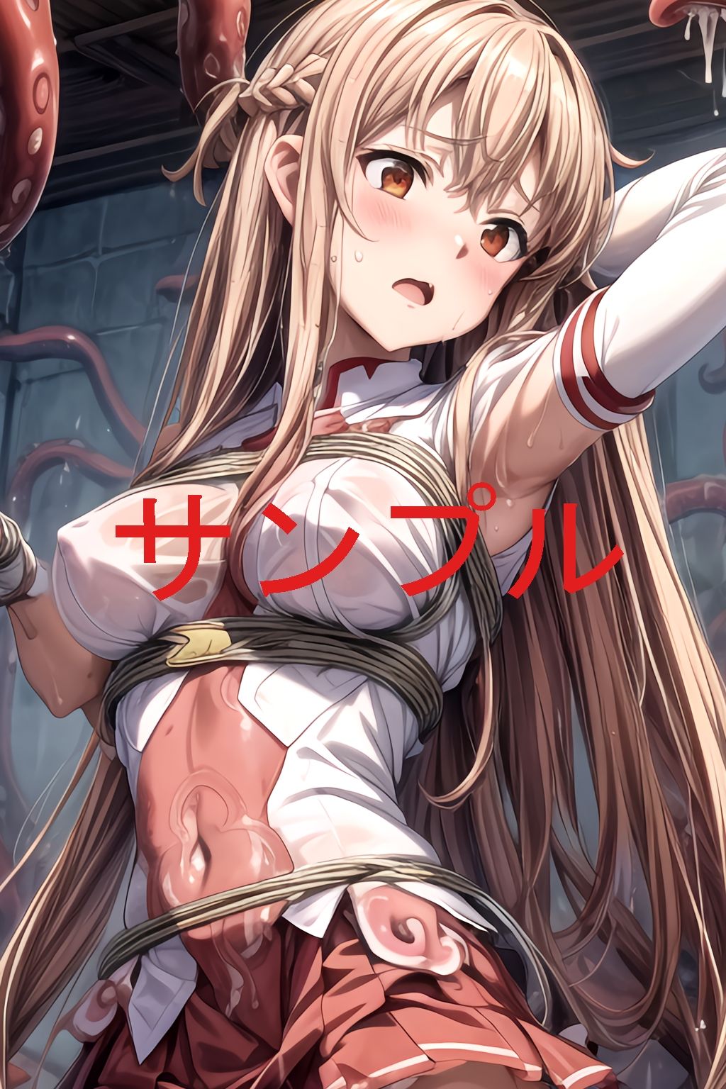 サンプル画像2:ア〇ナの受難(もちもちザウルス) [d_319751]