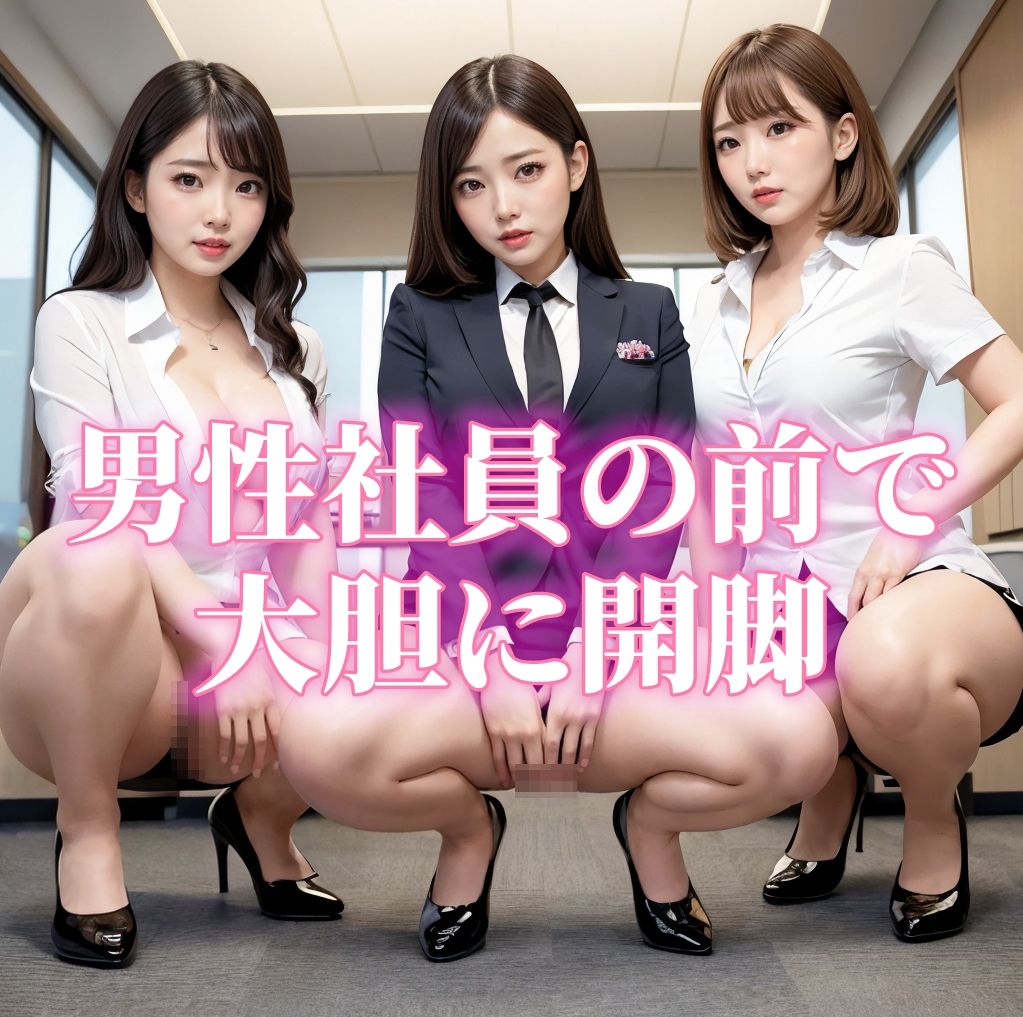 サンプル画像3:新人OLのハーレム研修【超リアル！！】(はむはむ工房) [d_319829]