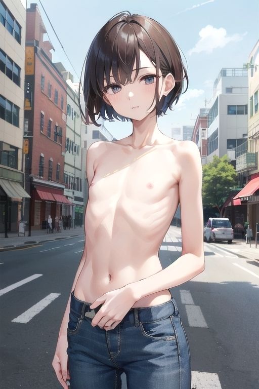 サンプル画像1:クール系、無気力系、ダウナー系少女たちの路上撮影会(くまとねこ屋) [d_319868]