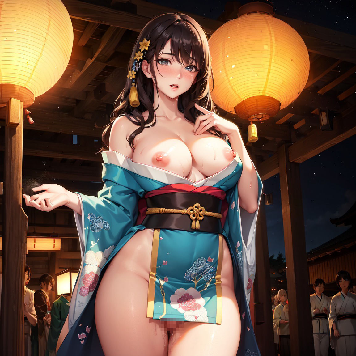 サンプル画像3:一年に一度のエッチなお祭りの日(Ray_ai7) [d_319926]