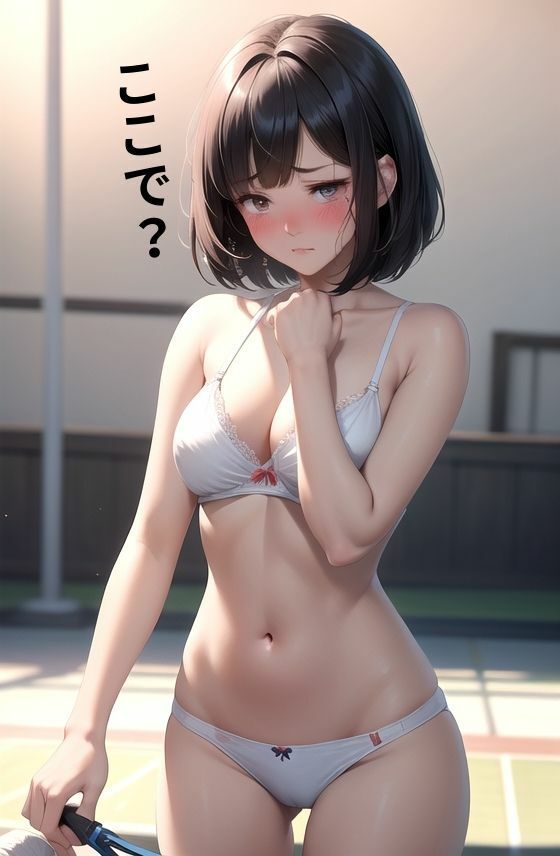 サンプル画像6:じゅんぱく下着命令1 AI生成(うるわし校房) [d_320003]