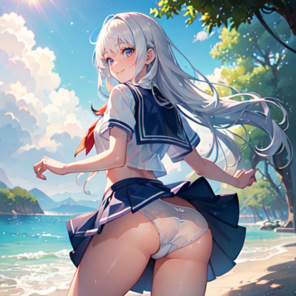 サンプル画像1:制服少女 夏服編(CatsOnStage) [d_320030]