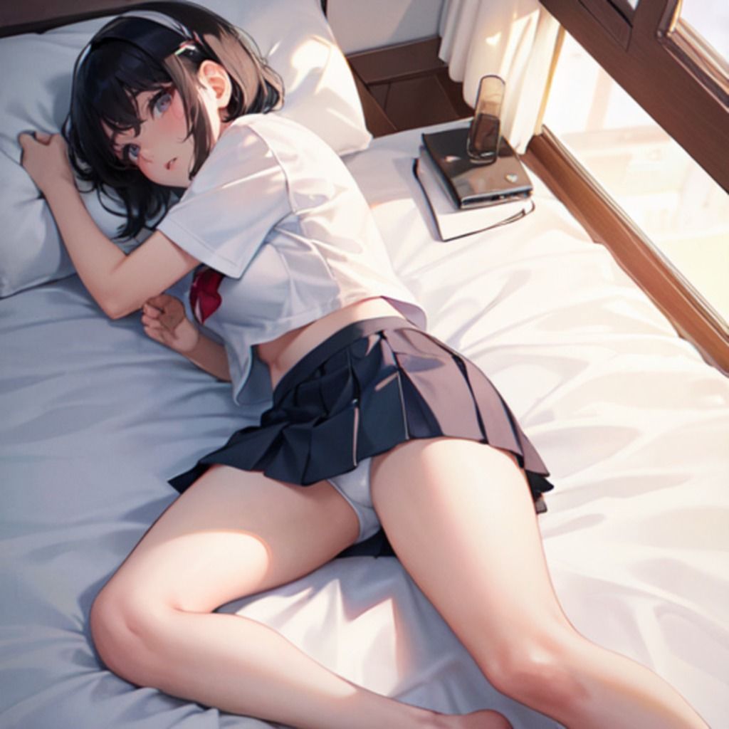 サンプル画像5:制服少女 夏服編(CatsOnStage) [d_320030]