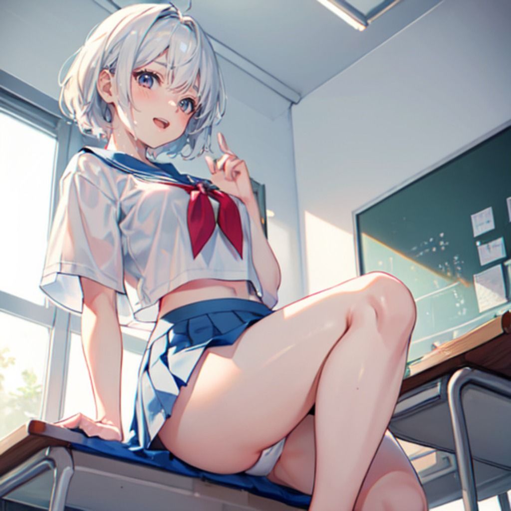 サンプル画像2:制服少女 夏服編2(CatsOnStage) [d_320036]