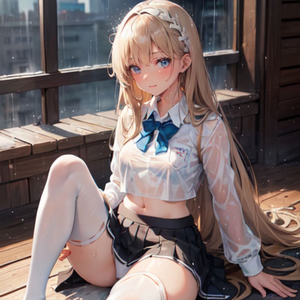 サンプル画像5:制服少女 夏服編2(CatsOnStage) [d_320036]