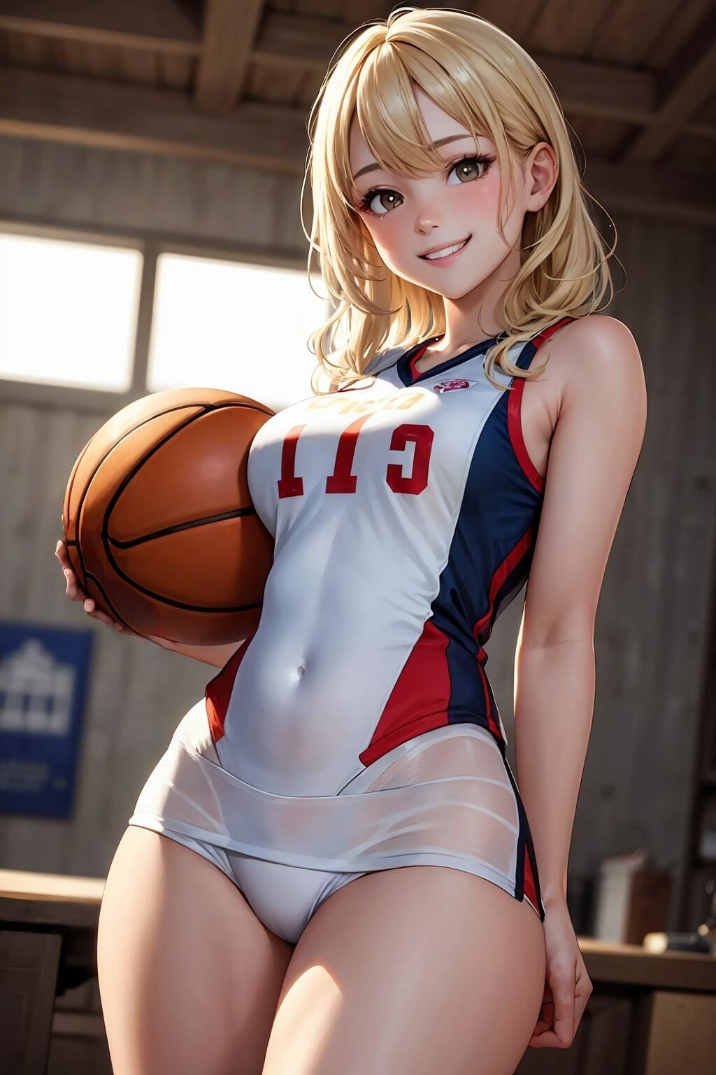 サンプル画像3:バスケ少女ビクトリア(ミリ子) [d_320177]