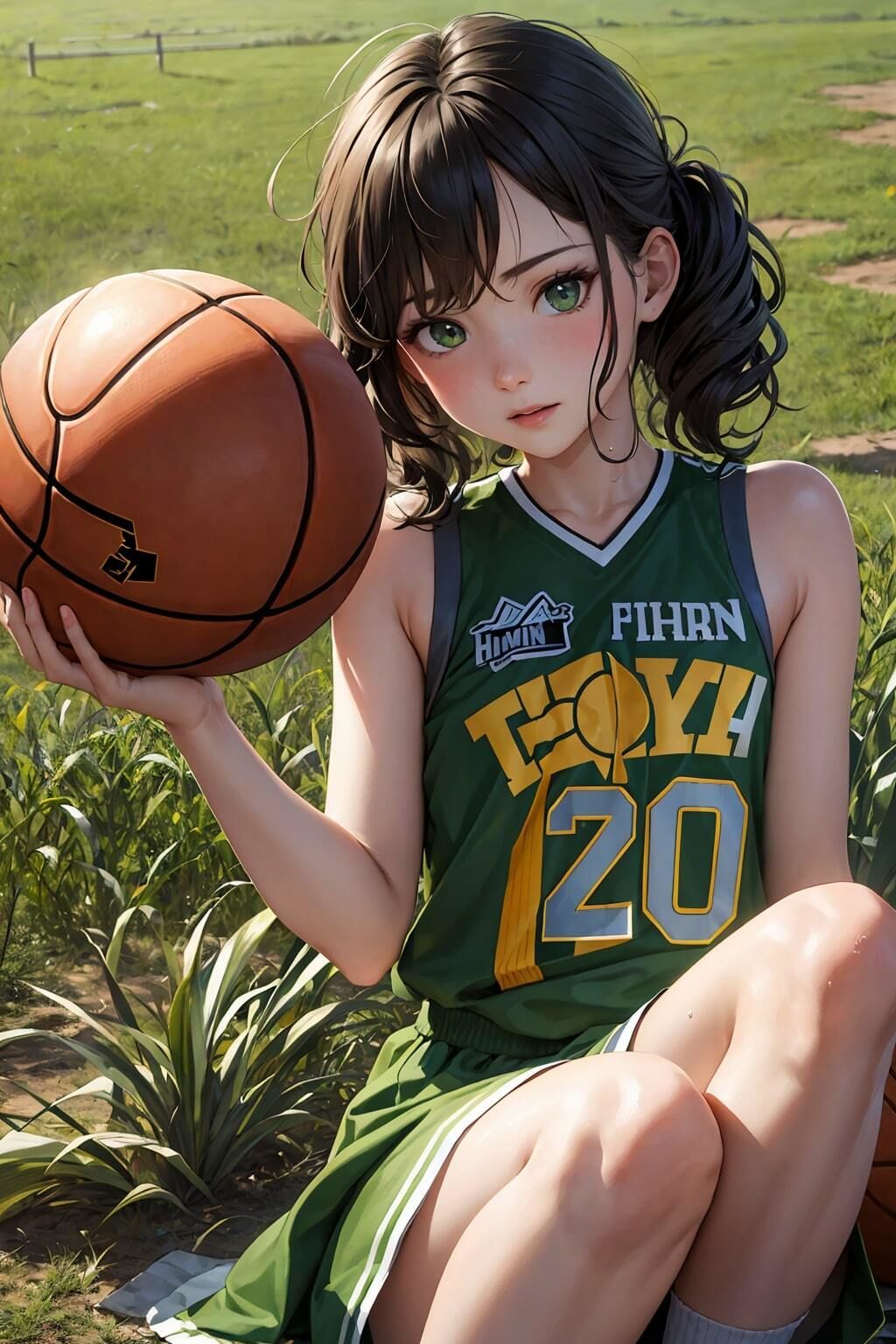 サンプル画像4:バスケ少女ビクトリア(ミリ子) [d_320177]