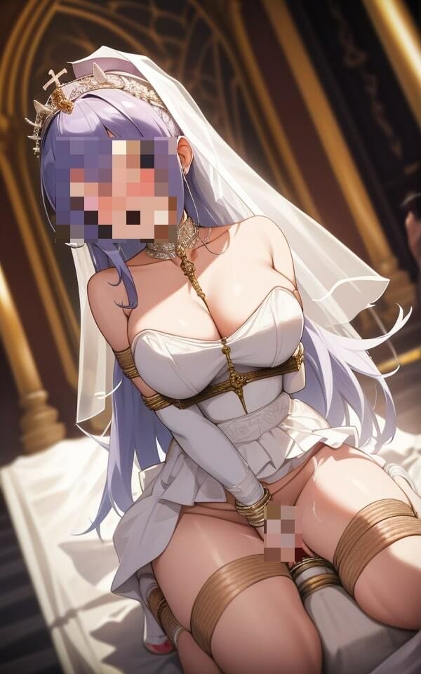 サンプル画像2:犯●れた花嫁 綺麗に汚してあげる 孕ませえっち(真面目っこ) [d_320186]