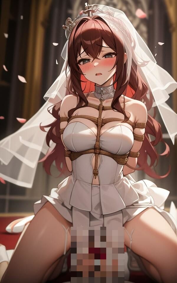 サンプル画像3:犯●れた花嫁 綺麗に汚してあげる 孕ませえっち(真面目っこ) [d_320186]