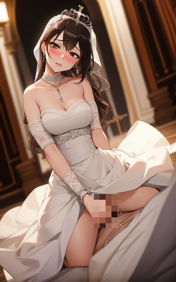 サンプル画像6:犯●れた花嫁 綺麗に汚してあげる 孕ませえっち(真面目っこ) [d_320186]