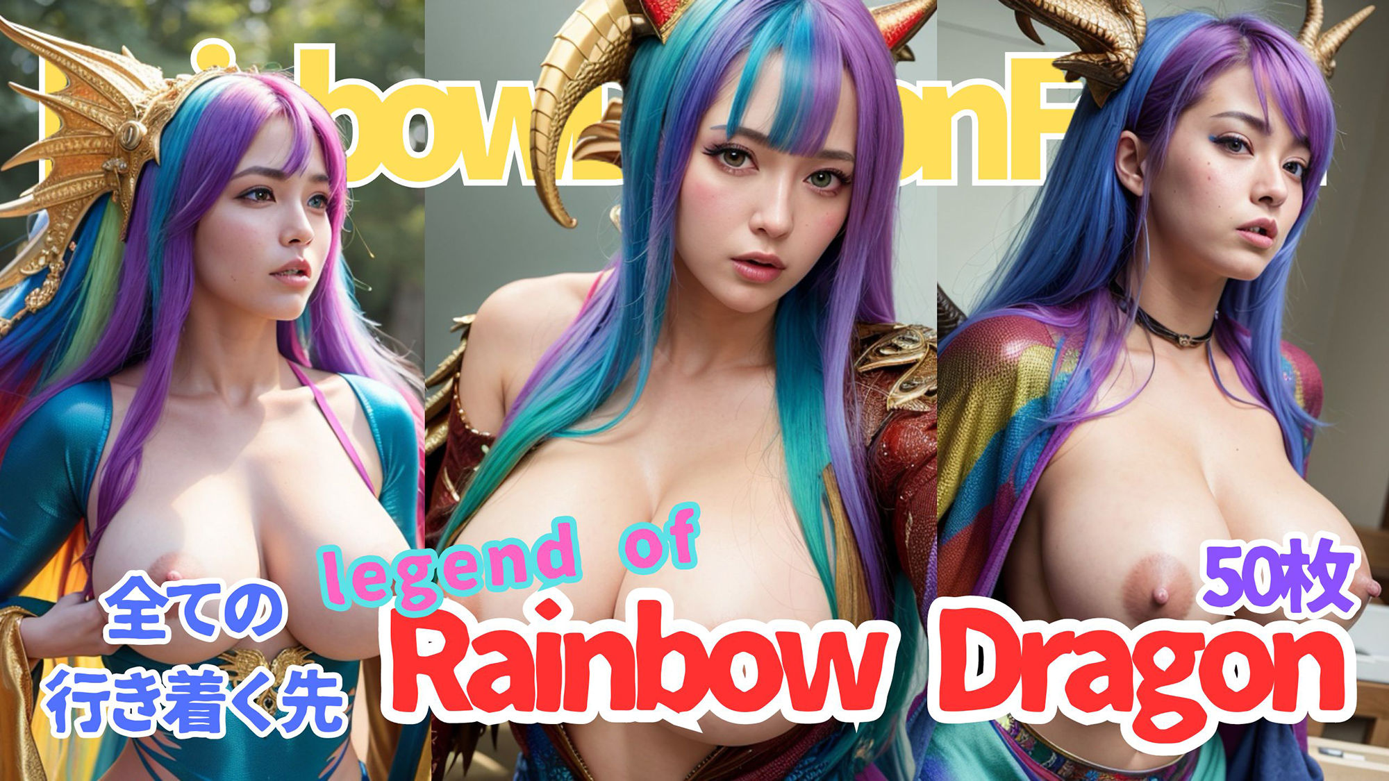 サンプル画像6:☆2024年は辰年。そう！ドラゴンです！大入りコスプレヌード☆(1円画像_愛の蔵) [d_320238]