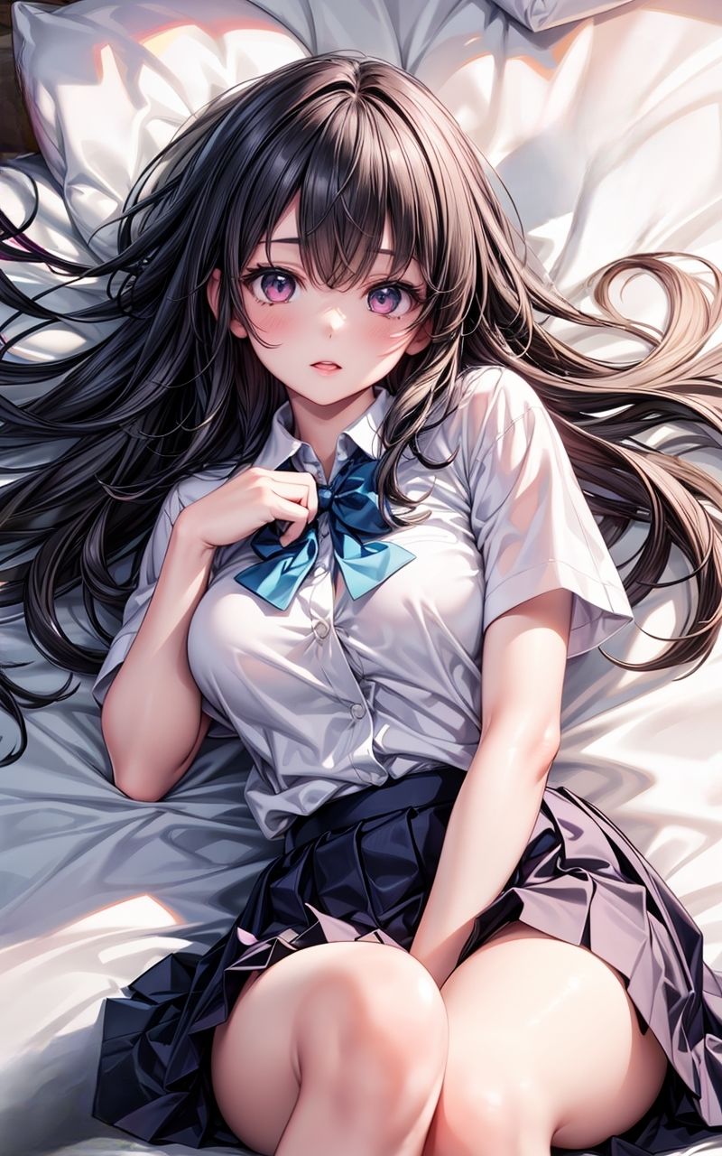 サンプル画像2:グラビア＆裏画像 JKアイドル福田うるみ(AIらぼんぬ) [d_320256]