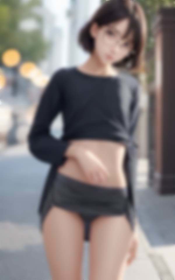 サンプル画像4:ドールが現実に！やりたい放題 貧乳ノーブラ街中で透ける乳首ポチッ(高画質妄想写真集) [d_320284]