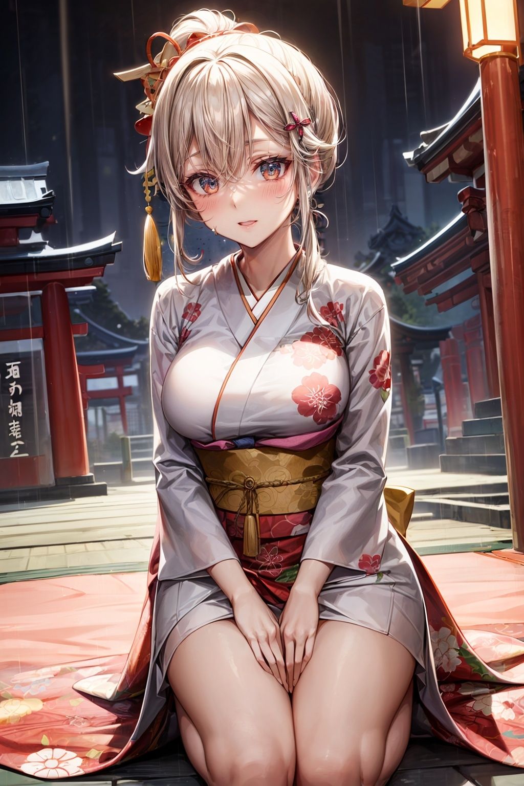 サンプル画像2:着物の妖精 ぶっかけごっこ(ピクセル詩人) [d_320295]