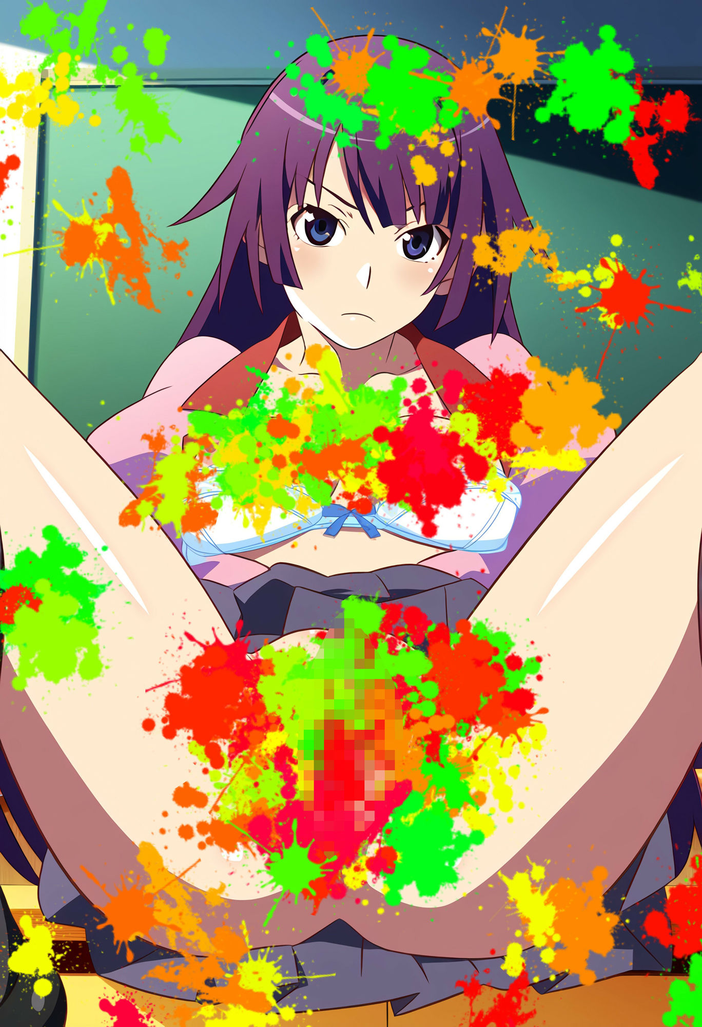 サンプル画像3:閨物語 戦場ヶ原ひたぎの場合(ある) [d_320314]