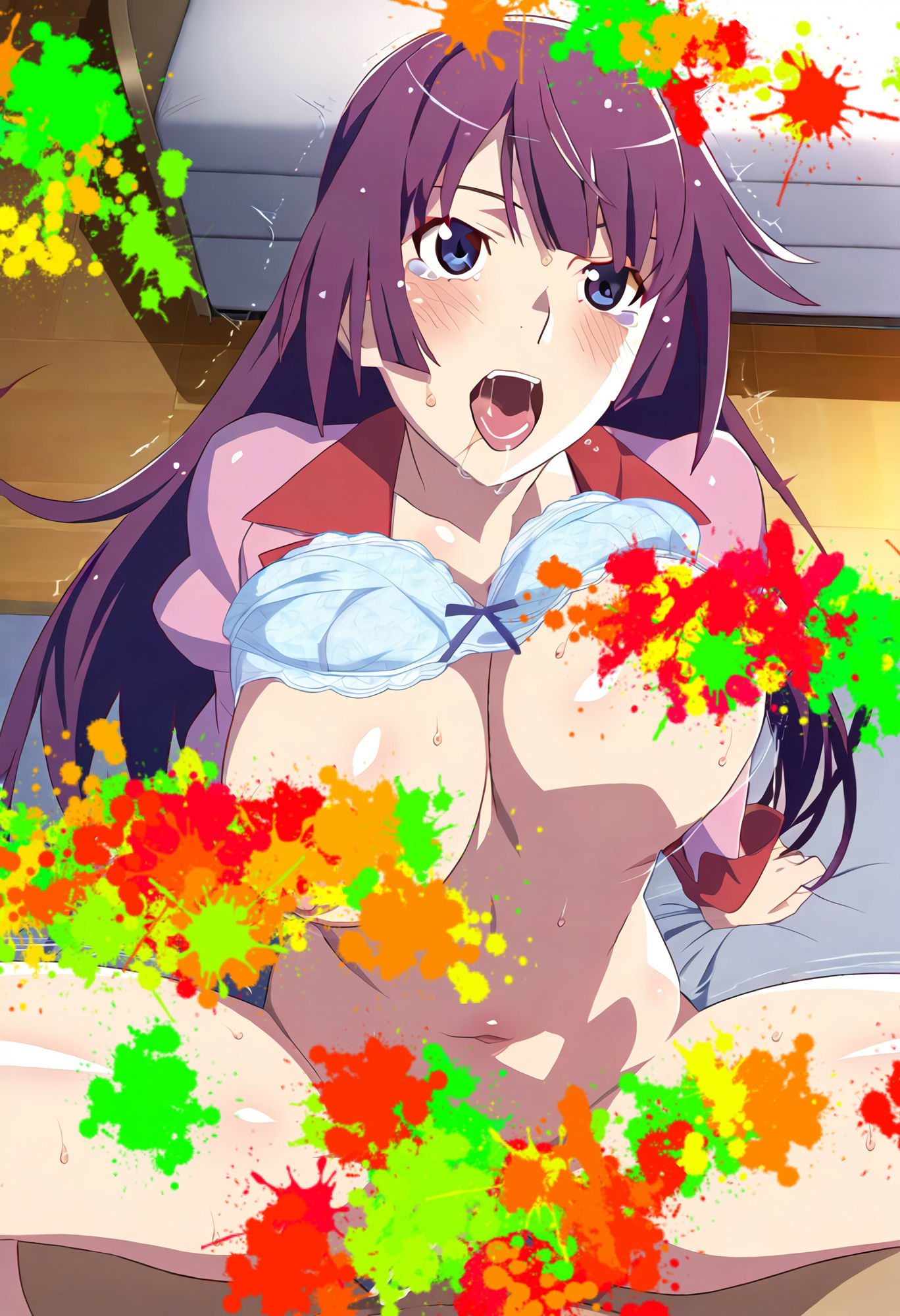 サンプル画像4:閨物語 戦場ヶ原ひたぎの場合(ある) [d_320314]