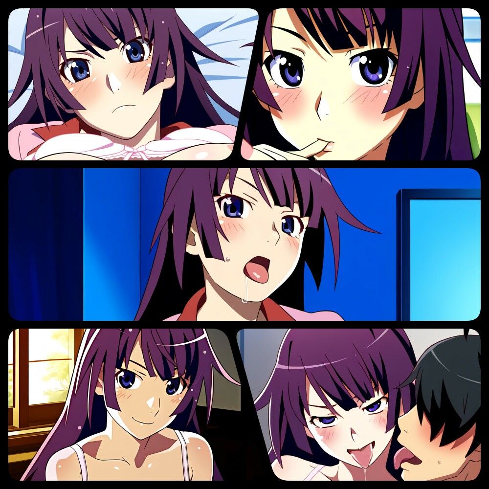 サンプル画像5:閨物語 戦場ヶ原ひたぎの場合(ある) [d_320314]