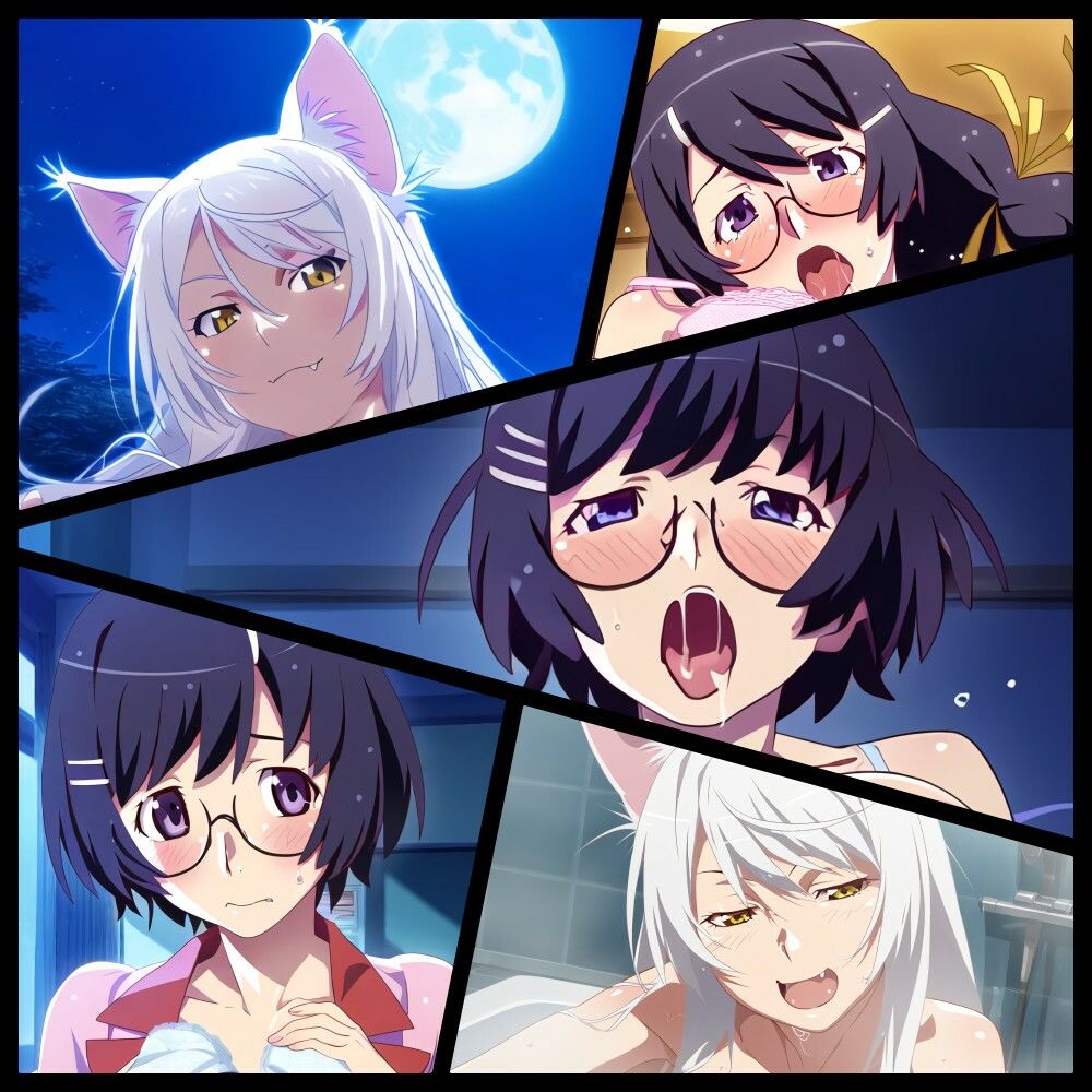 サンプル画像5:閨物語 羽川翼の場合(ある) [d_320325]