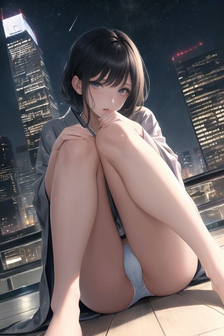 サンプル画像3:【露出狂】巨乳浴衣美女★パンツ丸出しが日常の世界線(れもんわあるど) [d_320452]