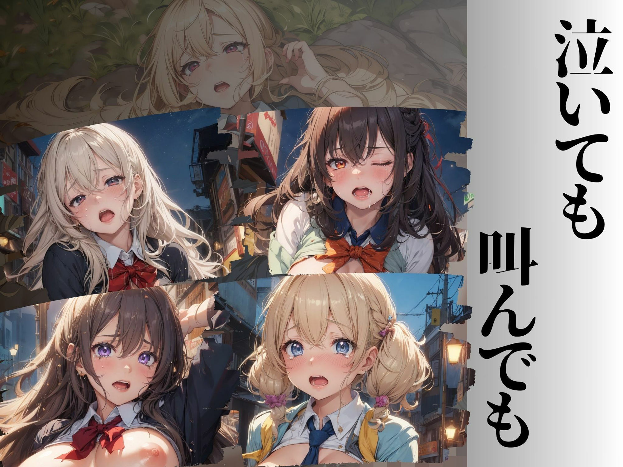 サンプル画像4:〇辱の街〜狙われたjk〜(水無月AI子の部屋) [d_320459]