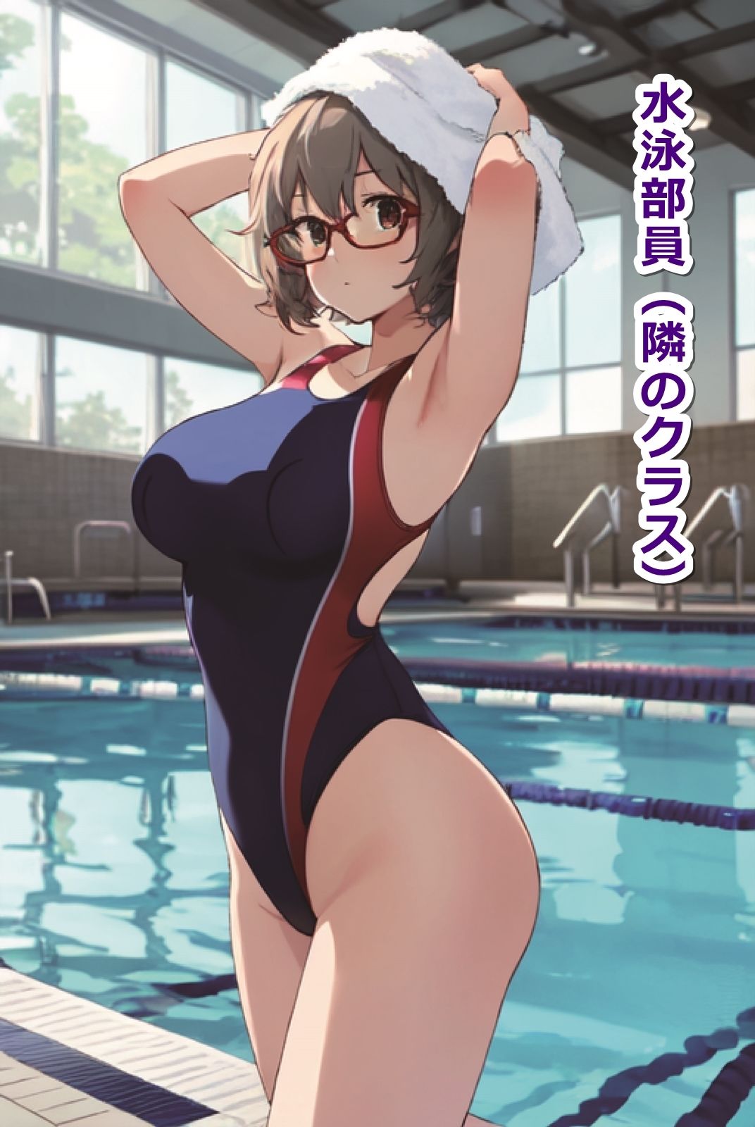 サンプル画像3:おかしなスマホアプリで「眼鏡っ娘」を【即オチ2コマ】させる話(くまとねこ屋) [d_320470]