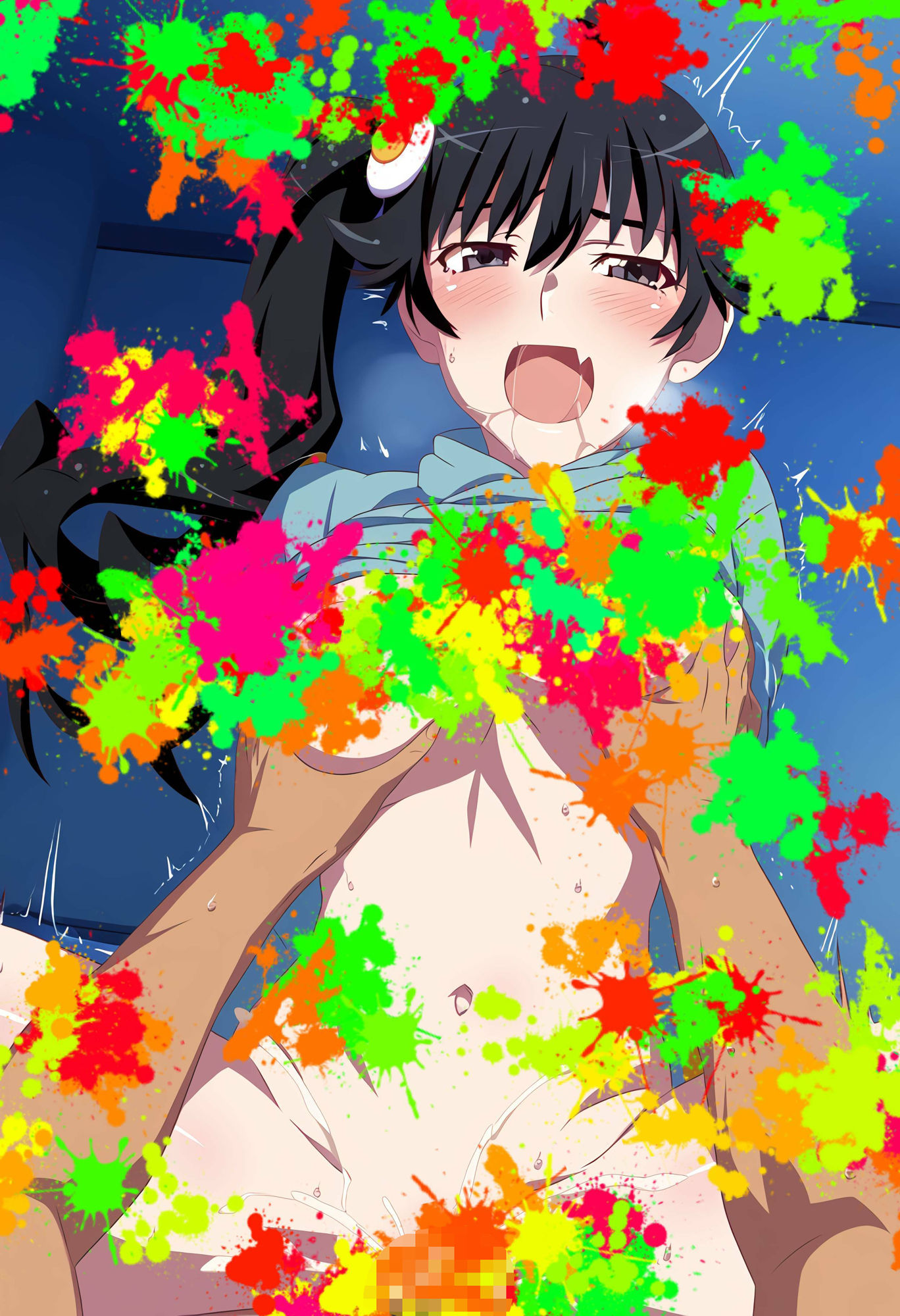 サンプル画像2:閨物語 阿良々木火憐の場合(ある) [d_320481]