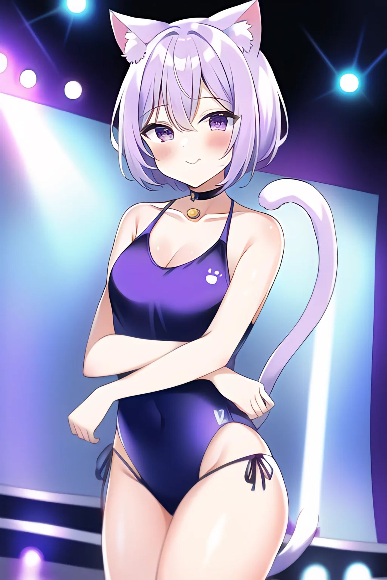 サンプル画像2:【買い切り版】バーチャル衣装故障で羞恥おかゆん（English translation included）(しそぱろ@SISO_r18) [d_320519]