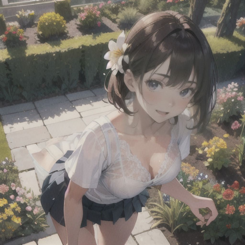 サンプル画像2:幼馴染のJKがパンツ全開で誘ってくるひと夏の思い出(CatsOnStage) [d_320564]