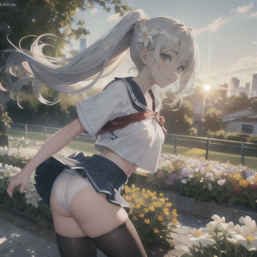 サンプル画像4:幼馴染のJKがパンツ全開で誘ってくるひと夏の思い出(CatsOnStage) [d_320564]