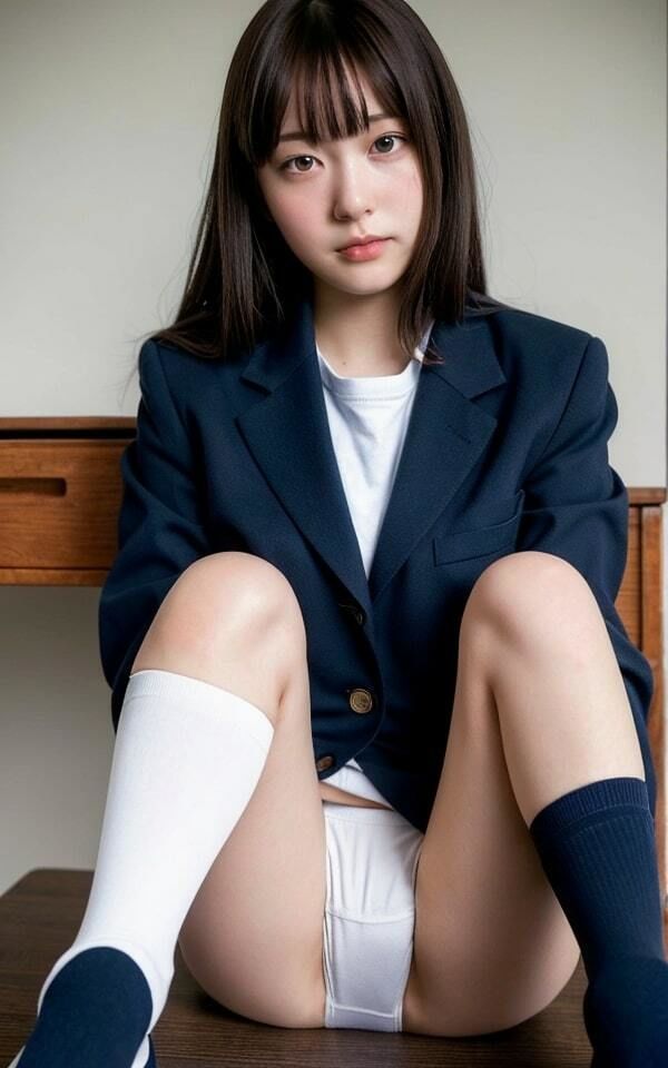 サンプル画像2:まじめなあの子の純白パンツ(イエローマジック) [d_320593]